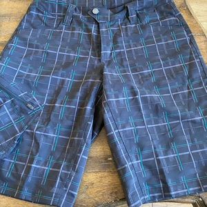 Pearl Izumi Plaid Shorts